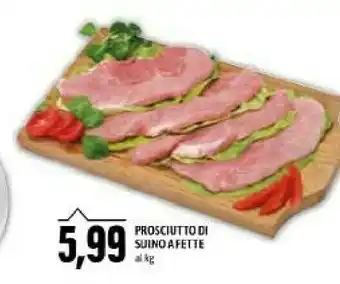 Emi Supermercati Prosciutto di suino a fette offerta