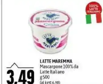 Emi Supermercati Mascarpone 100& da latte italiano offerta