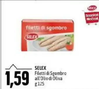 Emi Supermercati Filetti di sgombro all'olio di oliva 125 g offerta