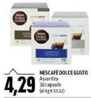 Emi Supermercati Dolce gusto cappuccino cialde caffè 16 pezzo(i) offerta