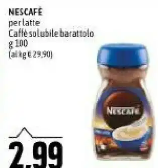 Emi Supermercati Per latte caffe solubile barattolo offerta