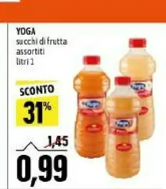 Emi Supermercati Succo arancia rossa 1000 g(ml) offerta