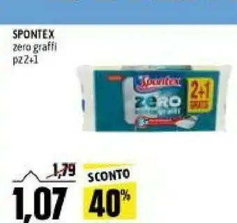 Spontex zero graffi