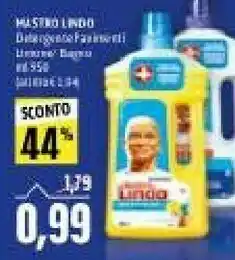 Emi Supermercati Mastro lindo detergente pavimenti offerta