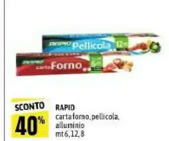 Emi Supermercati Rapid carta forno offerta