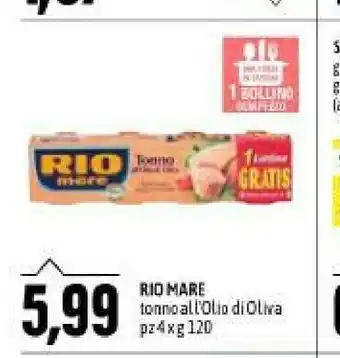 Emi Supermercati Tonno all'olio di oliva 120 g(ml) offerta