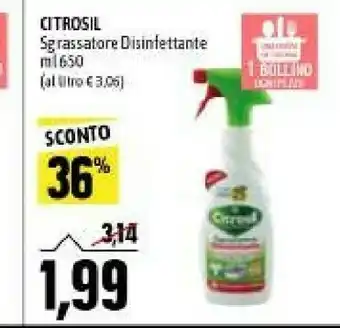 Emi Supermercati Citrosil sgrassatore disinfentante offerta