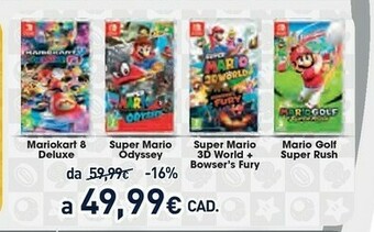 Unieuro Mario kart 8 deluxe switch offerta