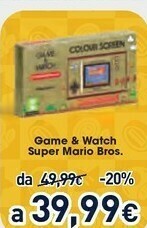 Unieuro Game & watch: super mario bros. offerta