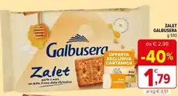 Iperal Zalet galbusera offerta