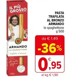 Iperal Pasta trafilata al bronzo armando offerta