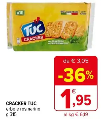 Iperal CRACKER TUC offerta