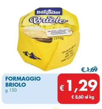 MD Discount Formaggio briolo BERGADER offerta