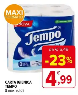 Iperal Carta igienica tempo offerta