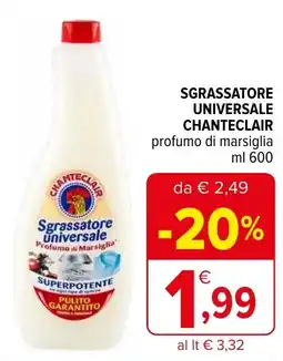 Iperal Sgrassatore universale chanteclair offerta