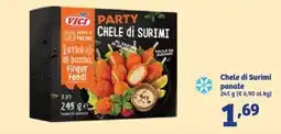 Chele di Surimi panate