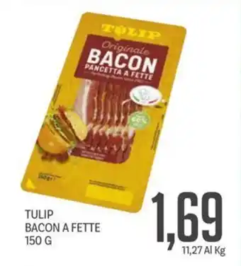 Supermercati Piccolo Tulip bacon a fette offerta