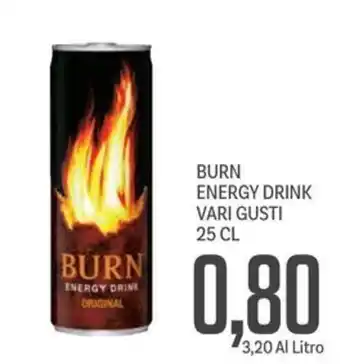 Supermercati Piccolo Burn energy drink offerta