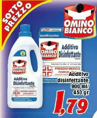 Additivo disinfettante