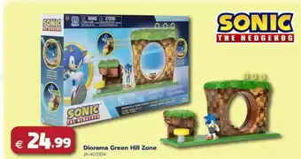 Sonic the hedgehog diorama green hill zone ja-403934