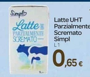 Carrefour Express Latte parzialmente scremato offerta