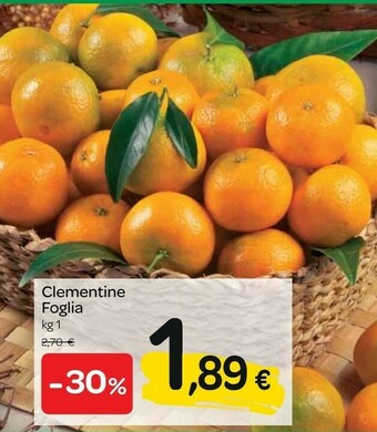 Carrefour Express Clementine offerta