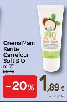 Carrefour Express Crema mani offerta