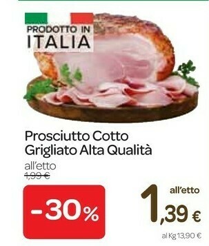 Carrefour Express Prosciutto cotto offerta