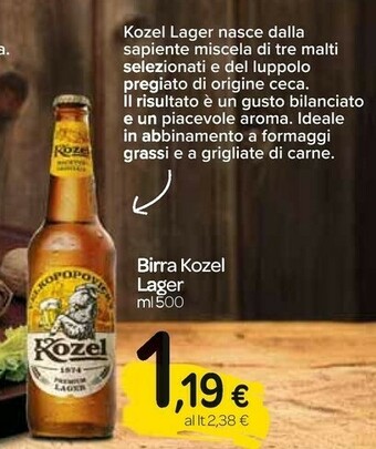 Carrefour Express Birra offerta