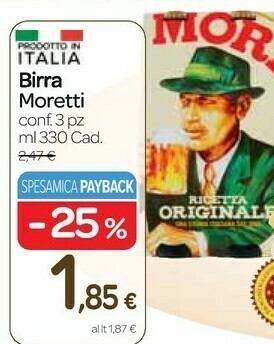 Carrefour Express Birra offerta
