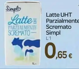 Carrefour Express Latte parzialmente scremato offerta