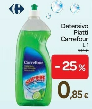 Carrefour Express Detersivo piatti offerta