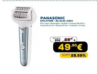 Euronics Es-el2a blu, bianco 60 pinzette offerta