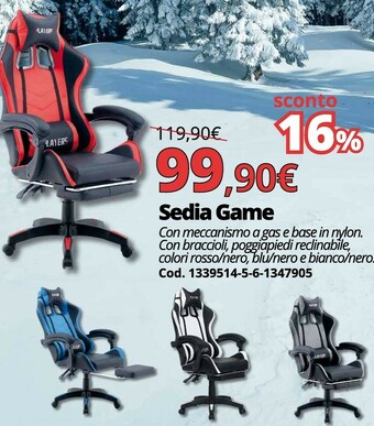 Brico Io Sedia game offerta