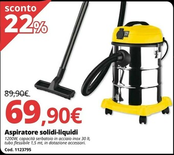 Brico Io Aspiratore solidi- liquidi offerta