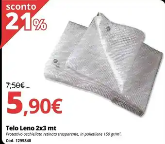 Brico Io Telo leno 2x3 mt offerta