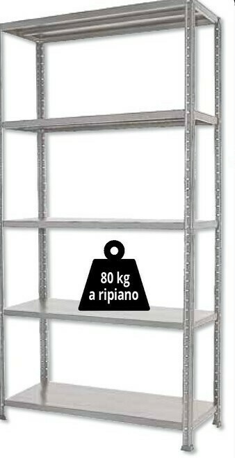 Brico Io Scaffale 5 ripiani offerta