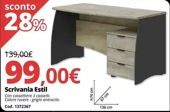 Brico Io Scrivania estil offerta