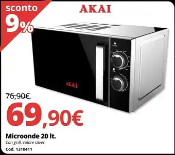 Brico Io Microonde 20 lt. offerta