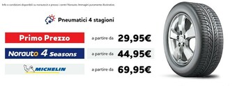 Norauto Pneumatici 4 stagioni offerta