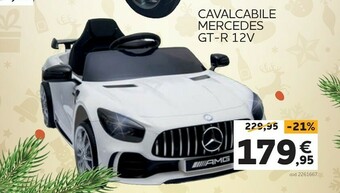 Cavalcabile mercedes gt - r 12 v
