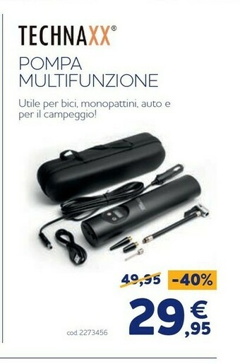 Pompa multifunzione technaxx