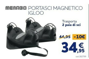 Portasci magnetico igloo menabo
