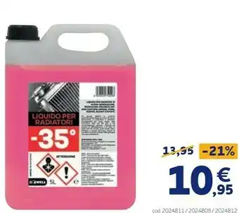 Norauto Liqidi radiatore -35° rosa offerta