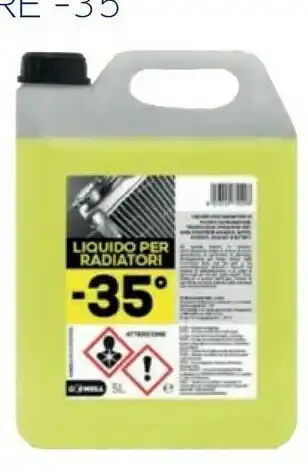 Norauto Liqidi radiatore -35° giallo offerta