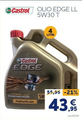 Norauto Olio edge ll 5w30 t offerta