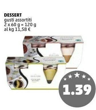 PENNY Dessert gusti assortiti offerta