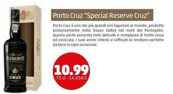 Porto cruz cruz tawny 0.75l tawny wine porto