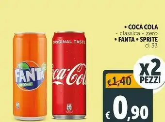 Deco Supermercati Classica/ zero/ fanta/ sprite offerta
