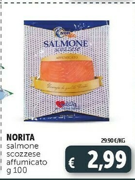 Deco Supermercati Salmone scozzese affumicato g 100 offerta